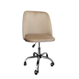 Fotel obrotowy GOYA tkanina Welur krzesło biurowe