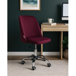 Fotel obrotowy GOYA tkanina Welur krzesło biurowe