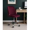 Fotel obrotowy GOYA tkanina Welur krzesło biurowe