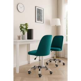 Fotel obrotowy GOYA tkanina Welur krzesło biurowe