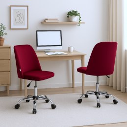 Fotel obrotowy GOYA tkanina Welur krzesło biurowe