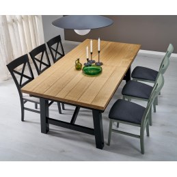 FIESTA stół rozkładany - dąb naturalny 200-280 cm