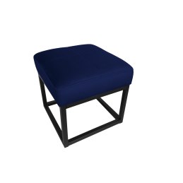 Pufa MAX welur z metalową podstawą