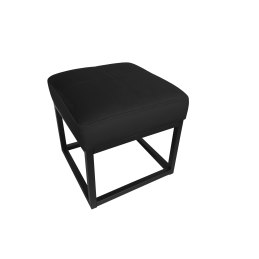 Pufa MAX welur z metalową podstawą