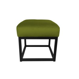 Pufa MAX welur z metalową podstawą