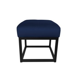 Pufa MAX welur z metalową podstawą