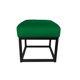 Pufa MAX welur z metalową podstawą