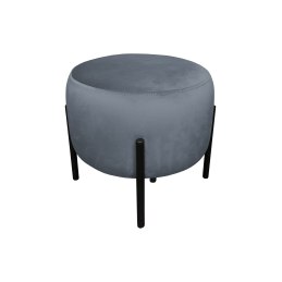 Pufa OLA loft ławka podnóżek metal