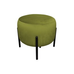 Pufa OLA loft ławka podnóżek metal