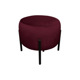 Pufa OLA loft ławka podnóżek metal