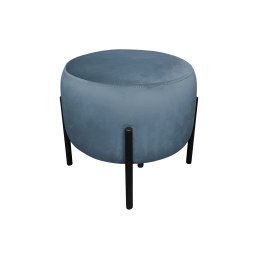 Pufa OLA loft ławka podnóżek metal