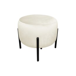 Pufa OLA loft ławka podnóżek metal