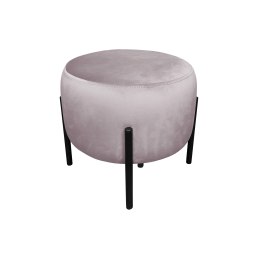 Pufa OLA loft ławka podnóżek metal