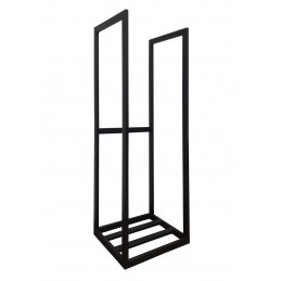 Stojak kosz na drewno kominkowe opałowe 30x35 x105 LOFT