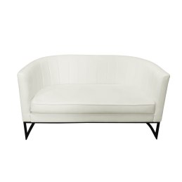 Sofa Glamour tkanina Welur podstawa metalowa