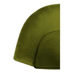 Sofa Glamour tkanina Welur podstawa metalowa