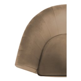 Sofa Glamour tkanina Welur podstawa metalowa