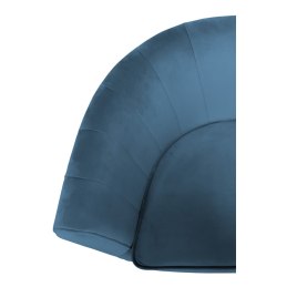 Sofa Glamour tkanina Welur podstawa metalowa