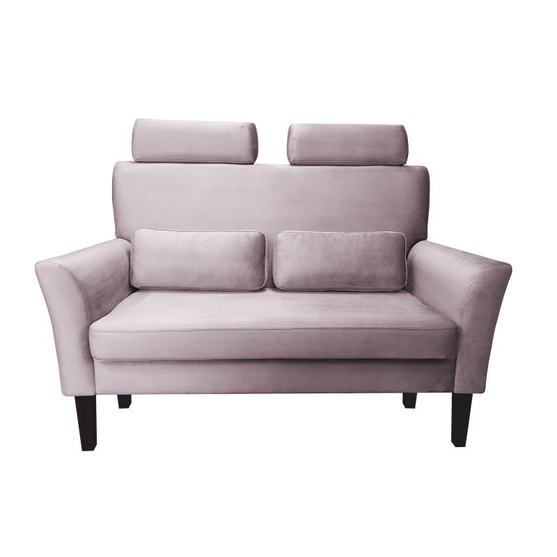 Sofa DENVER tkanina Welur noga drewniana