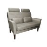 Sofa DENVER tkanina Welur noga drewniana