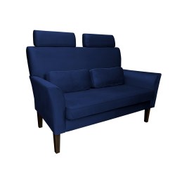 Sofa DENVER tkanina Welur noga drewniana