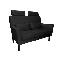 Sofa DENVER tkanina Welur noga drewniana