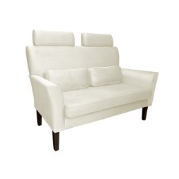 Sofa DENVER tkanina Welur noga drewniana