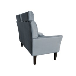 Sofa DENVER tkanina Welur noga drewniana