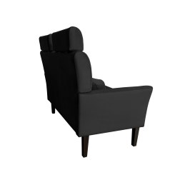 Sofa DENVER tkanina Welur noga drewniana