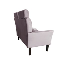 Sofa DENVER tkanina Welur noga drewniana