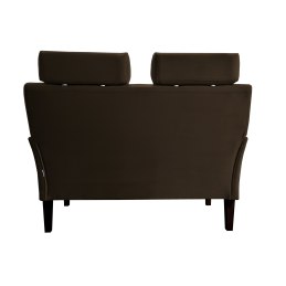 Sofa DENVER tkanina Welur noga drewniana