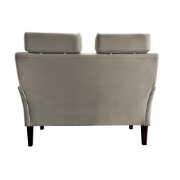 Sofa DENVER tkanina Welur noga drewniana