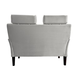 Sofa DENVER tkanina Welur noga drewniana