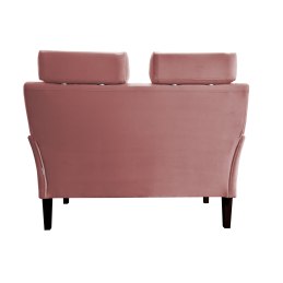 Sofa DENVER tkanina Welur noga drewniana