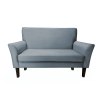 Sofa DENVER tkanina Welur noga drewniana