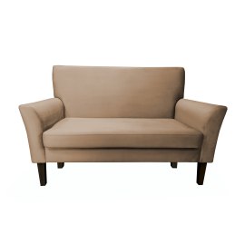 Sofa DENVER tkanina Welur noga drewniana