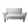 Sofa DENVER tkanina Welur noga drewniana