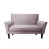 Sofa DENVER tkanina Welur noga drewniana