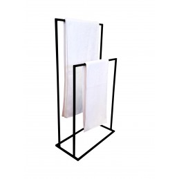 Stojak wieszak łazienkowy na ręczniki LOFT metalowy