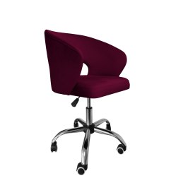 Fotel obrotowy AURA tkanina Welur krzesło biurowe