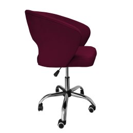 Fotel obrotowy AURA tkanina Welur krzesło biurowe