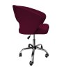 Fotel obrotowy AURA tkanina Welur krzesło biurowe