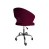 Fotel obrotowy AURA tkanina Welur krzesło biurowe