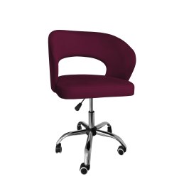 Fotel obrotowy AURA tkanina Welur krzesło biurowe