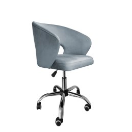 Fotel obrotowy AURA tkanina Welur krzesło biurowe