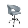 Fotel obrotowy AURA tkanina Welur krzesło biurowe