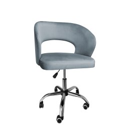 Fotel obrotowy AURA tkanina Welur krzesło biurowe