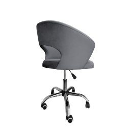 Fotel obrotowy AURA tkanina Welur krzesło biurowe