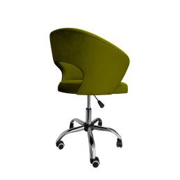 Fotel obrotowy AURA tkanina Welur krzesło biurowe