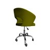 Fotel obrotowy AURA tkanina Welur krzesło biurowe